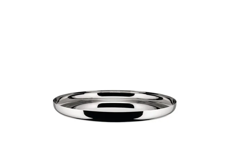 Tablett JM14/35 glänzend poliert, Edelstahl fra Alessi i Sølv – produktbillede 1 af 3