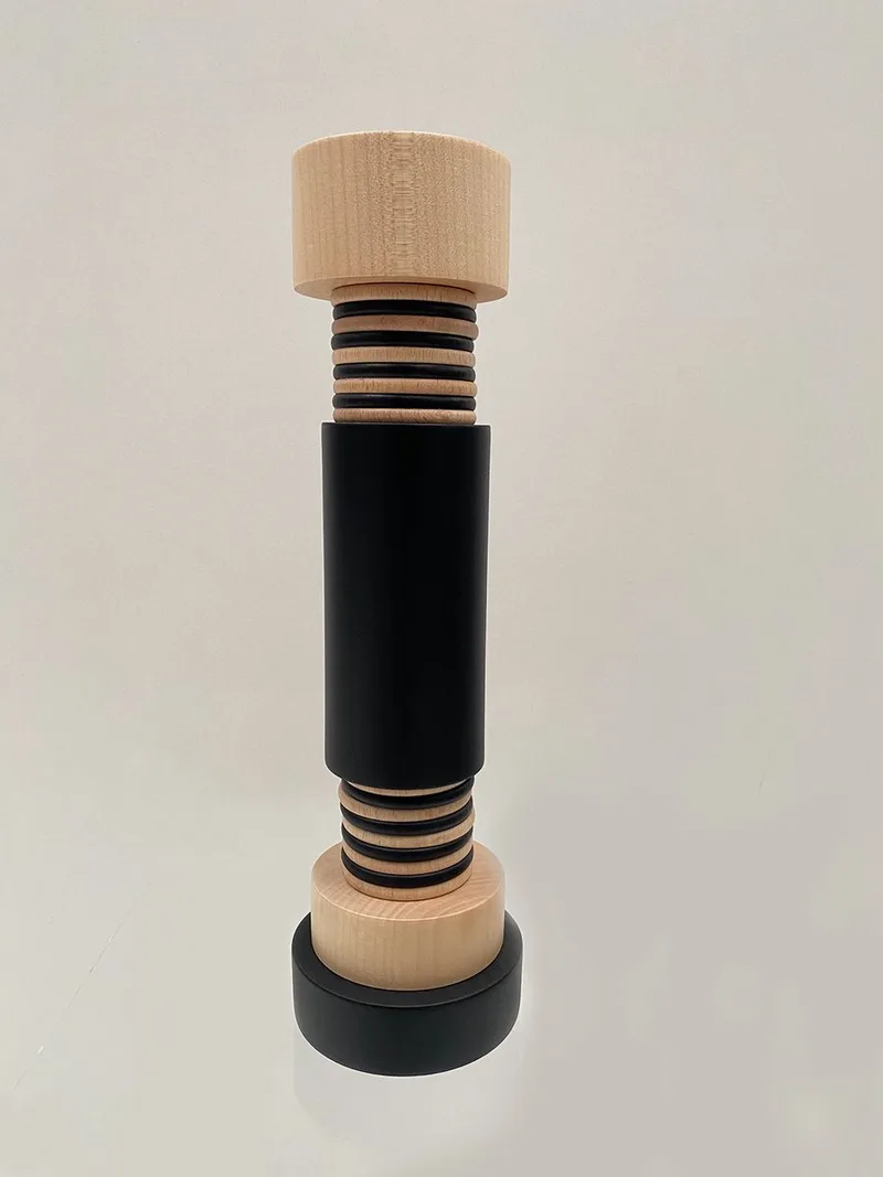 Twergi Peper- En Zoutmolen Zwart van Alessi in Meerkleurig – productfoto