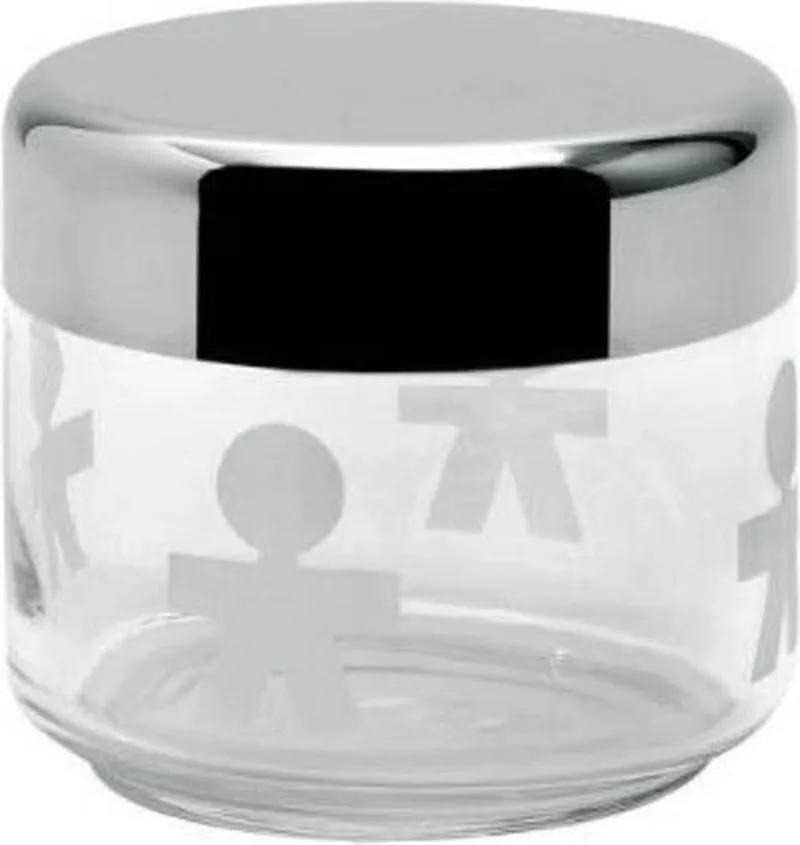 Voorraadpot Girotondo - AKK35 - ø 10.5 cm / 500 ml - door King-Kong van Alessi in Transparant – productfoto