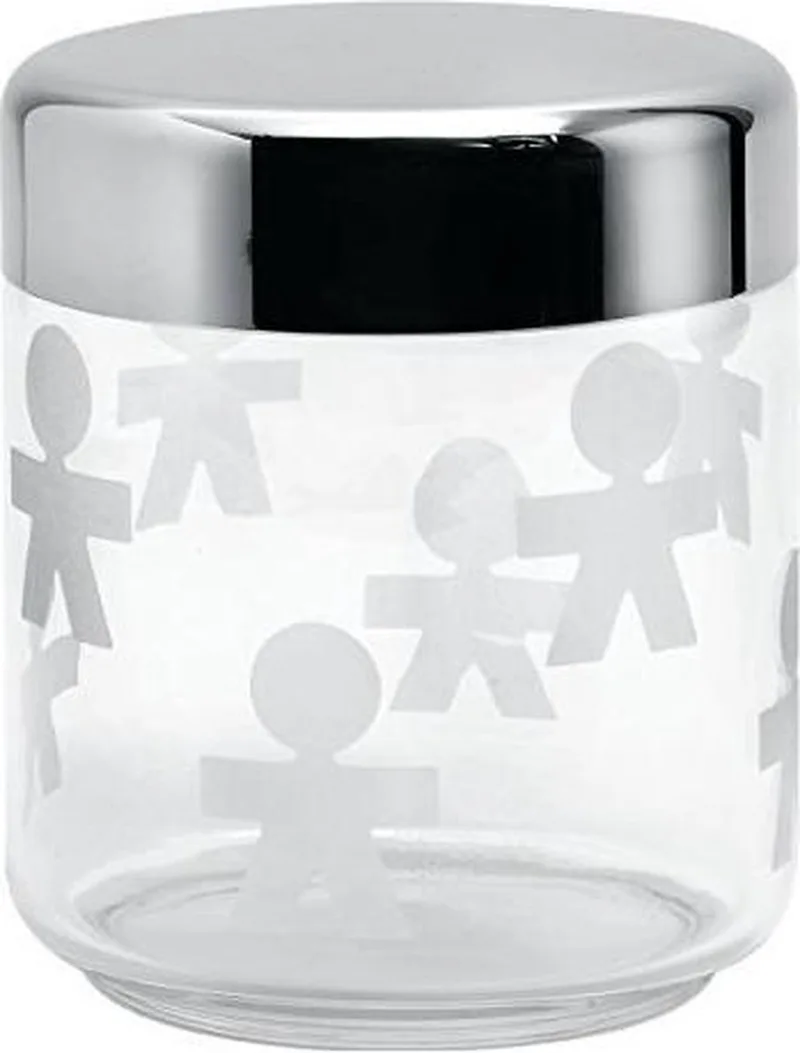 Voorraadpot Girotondo - AKK36 - ø 10.5 cm / 750 ml - door King-Kong van Alessi in Transparant – productfoto