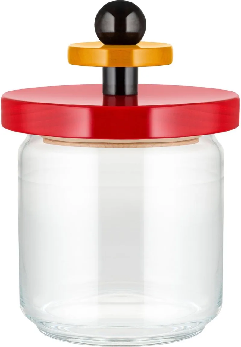 Bocal de rangement Twergi 0,75 L Rouge de Alessi en Rouge – photo produit
