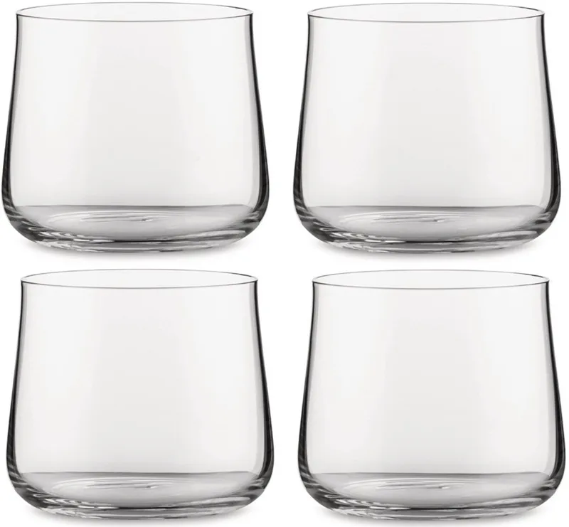 Waterglas Eugenia - 4 stuks - NF09/41 - door Naoto Fukasawa de Alessi en Transparent – photo produit