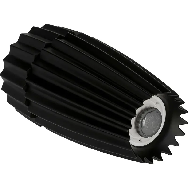William Alsop & Federico Grazzini - Grind Zout / Pepermolen - Aluminium - Black van Alessi in Zwart – productfoto 2 van 2