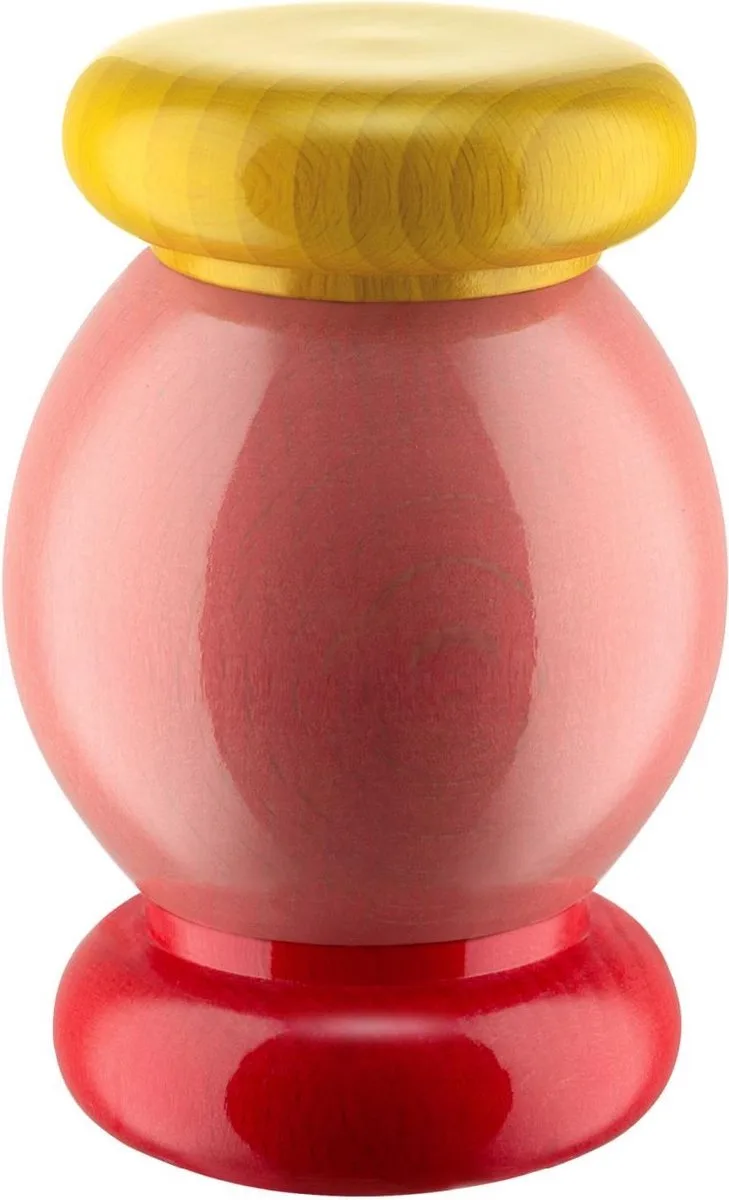 Moulin à sel et poivre Twergi 11 cm Rose de Alessi en Jaune – photo produit