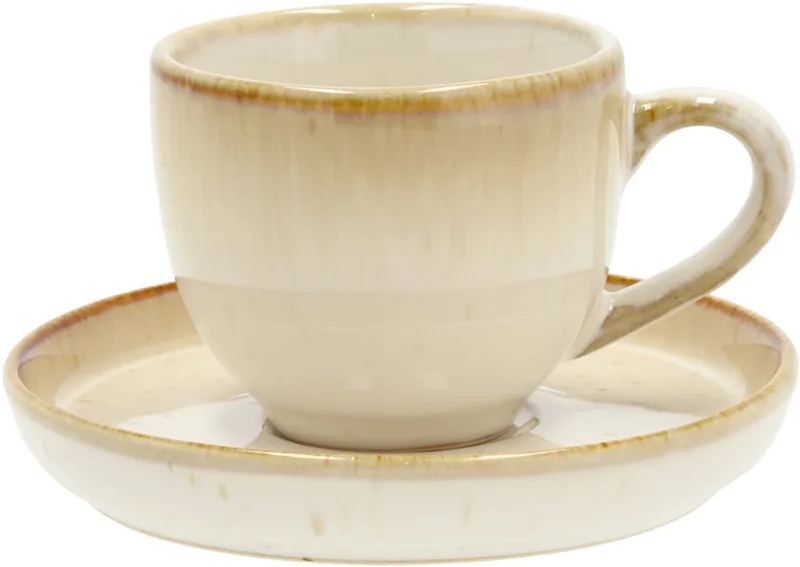 Espresso met Schaaltje Dia 5,5 x 5 cm 7 cl Crème de Bitz en Crème – photo produit