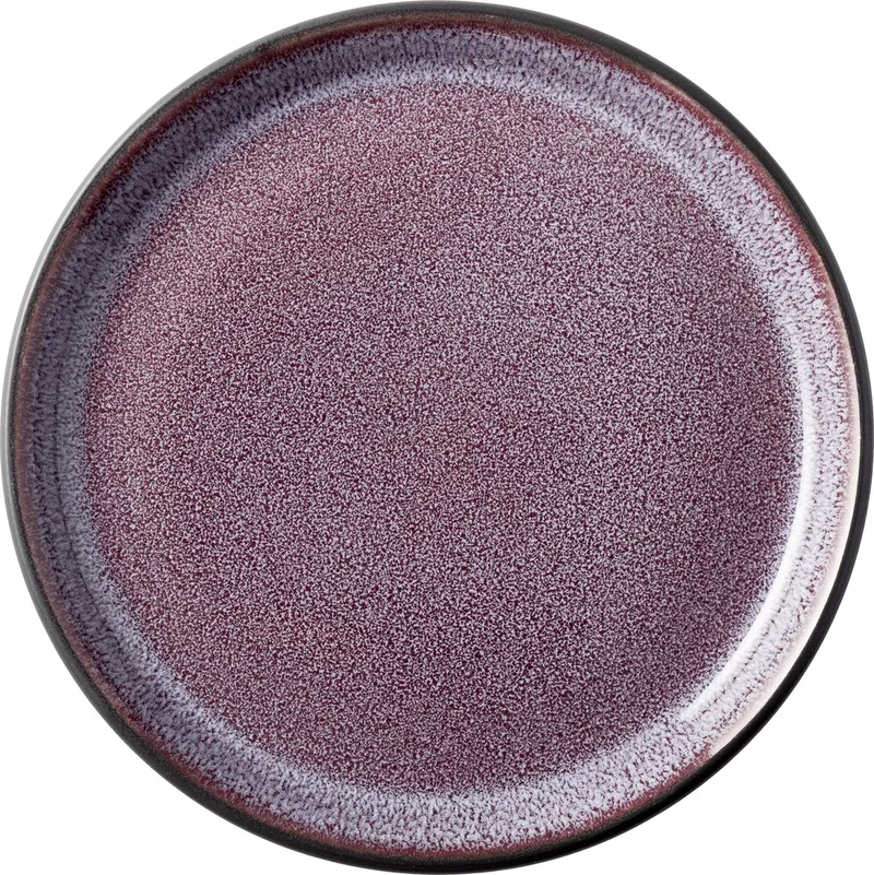 Gastro Bord Dia. 17 x 2,0 cm Zwart/Paars by Bitz in Black, Lilac – product photo