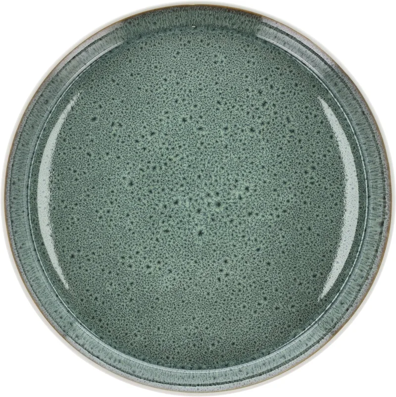 Gastro Bord Dia 27 cm Wit/Groen by Bitz in White, Green – product photo