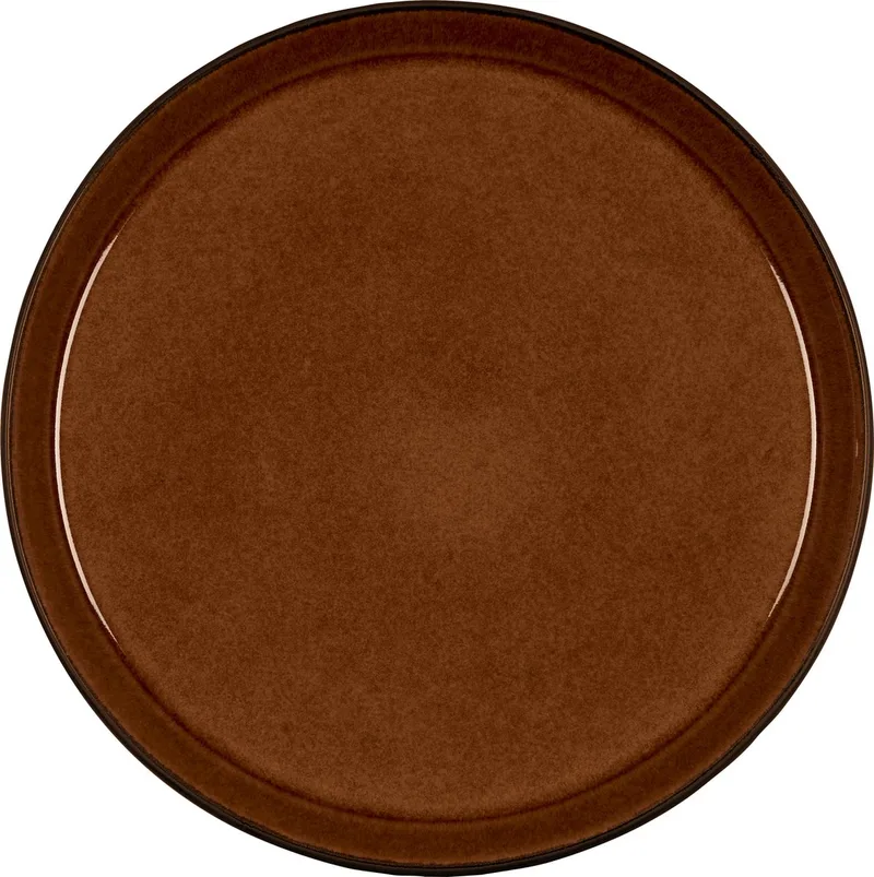 Gastro Bord Dia. 27 x 2,5 cm Zwart/Amber de Bitz en Noir, Amber – photo produit