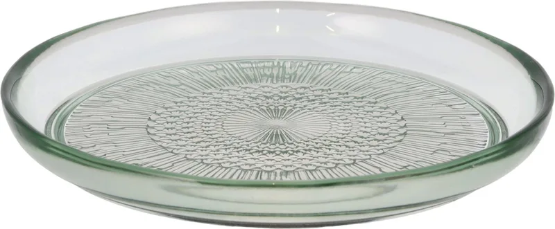 Kusintha Glazen bord Dia 18 cm Groen by Bitz in Green – product photo
