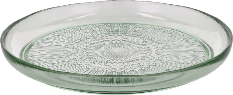 Kusintha Glazen bord Dia 25 cm Groen de Bitz en Vert – photo produit