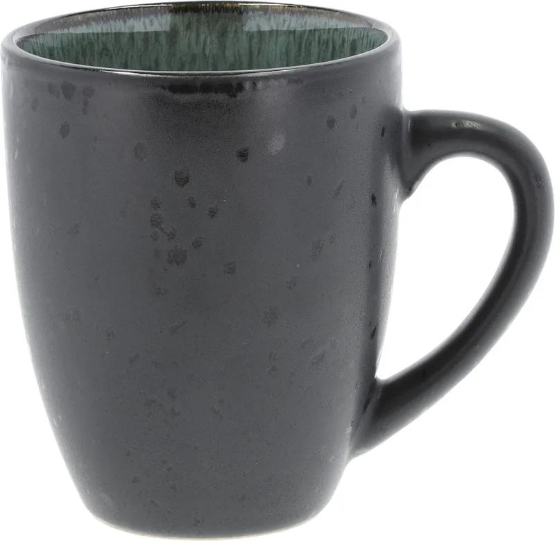 Mok Dia. 8 x 10 cm 30 cl Zwart/Groen by Bitz in Black, Green – product photo