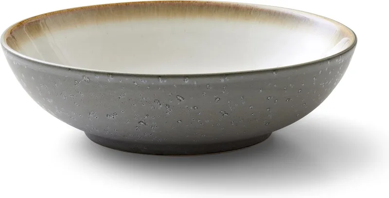 Saladekom Dia. 24 x 6 cm Grijs/Crème de Bitz en Gris, Crème – photo produit