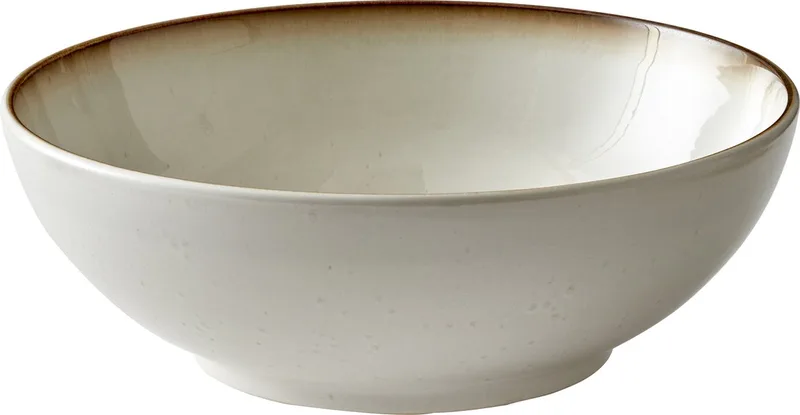 Saladekom Dia. 30 x 10 cm Crème/Crème van Bitz in Crème – productfoto