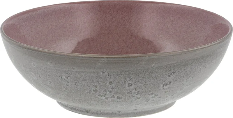 Saladekom Dia. 30 x 10 cm Grijs/Light pink van Bitz in Grijs, Light pink – productfoto