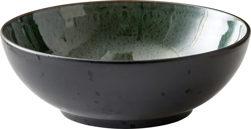Saladekom Dia. 30 x 10 cm Zwart/Groen by Bitz in Black, Green – product photo