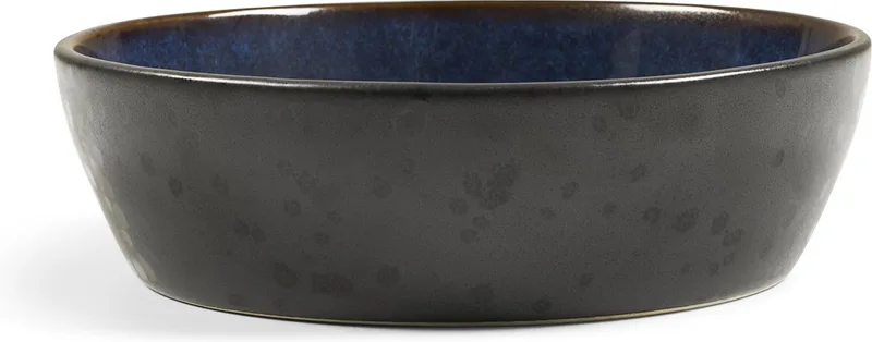Soepkom Dia. 18 x 5 cm Zwart/Donkerblauw de Bitz en Noir, Bleu foncé – photo produit