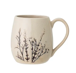Becher Bloomingville Bea Becher Natur Steingut 400 ml, Steingut by Bloomingville in Beige – product photo 1 of 2