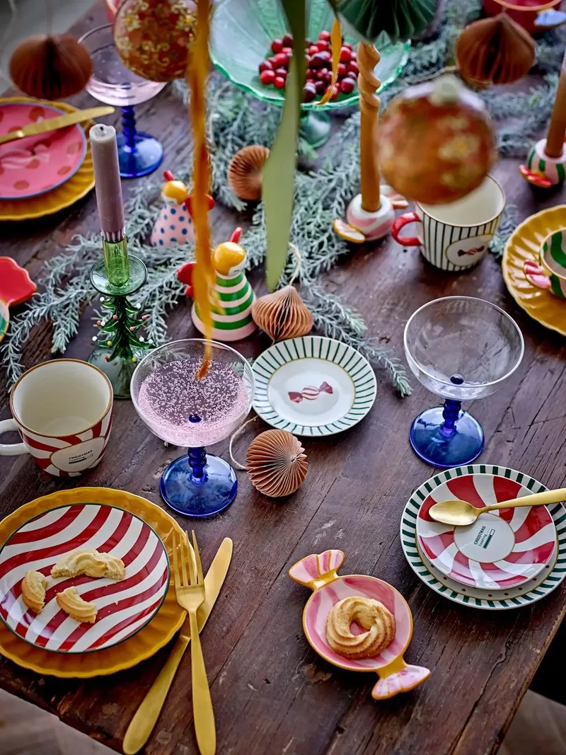 Bord aardewerk roze Caramella 16cm - set van 2 fra Bloomingville – produktbillede