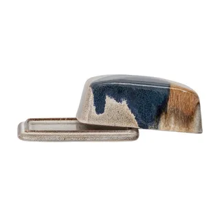 Botervloot aardewerk grijs Jules 14cm van Bloomingville – productfoto 2 van 2