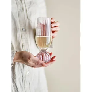 Champagneglas glas transparant Taurin 17cm by Bloomingville – product photo 4 of 5