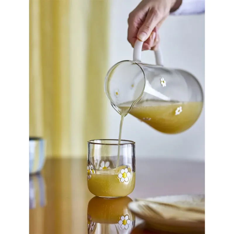 Drinkglazen glas Buzz - set van 2 by Bloomingville in Transparent – product photo 4 of 5
