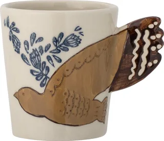 Hezha-Beker - Beige - Aardewerk fra Bloomingville i Natur – produktbillede 1 af 3