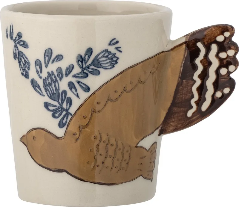 Hezha-Beker - Beige - Aardewerk fra Bloomingville i Natur – produktbillede 1 af 3