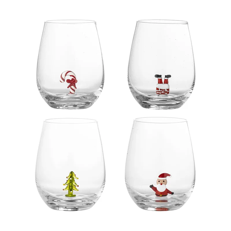 Misa Trinkglas 56 cl 4-teilig Weihnachten från Bloomingville – produktbild