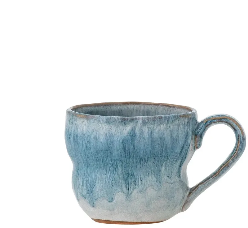 Mok aardewerk blauw Nara 350ml van Bloomingville – productfoto