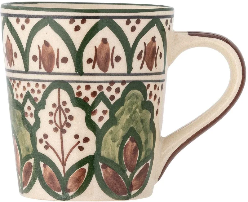 Mok aardewerk groen Karlie by Bloomingville – product photo