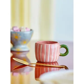 Handbemalte kleine Tasse Nini de Bloomingville – photo produit 3 sur 5
