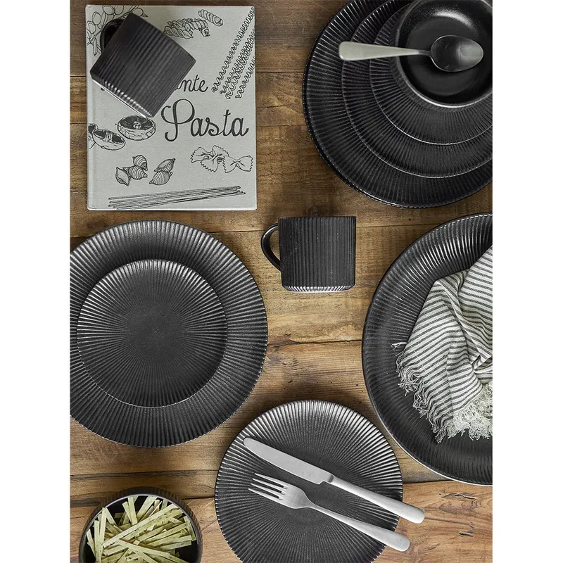 Neri Mok Stoneware by Bloomingville in Black – product photo 2 of 3