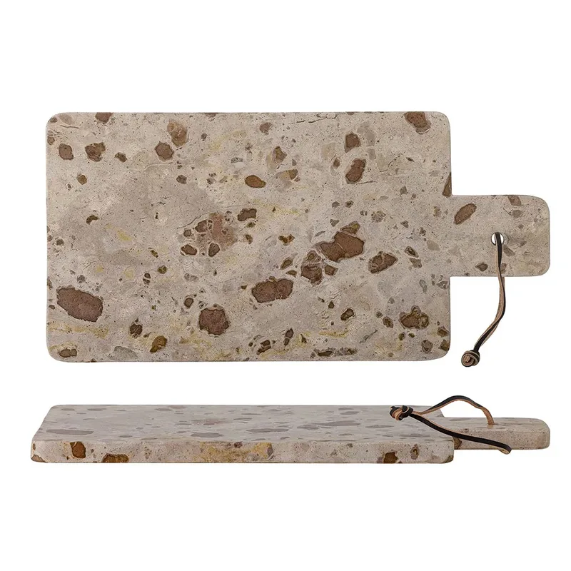 Planche à Découper Nukaka 40x20 Cm-marble de Bloomingville en Marron – photo produit 5 sur 5