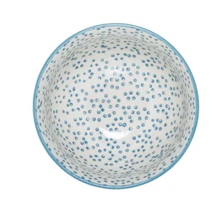 Patrizia - Kom - Stoneware - Paars/Petrol Blauw/Citroen Geel - 2 Assortie från Bloomingville i Lila – produktbild 2 av 4
