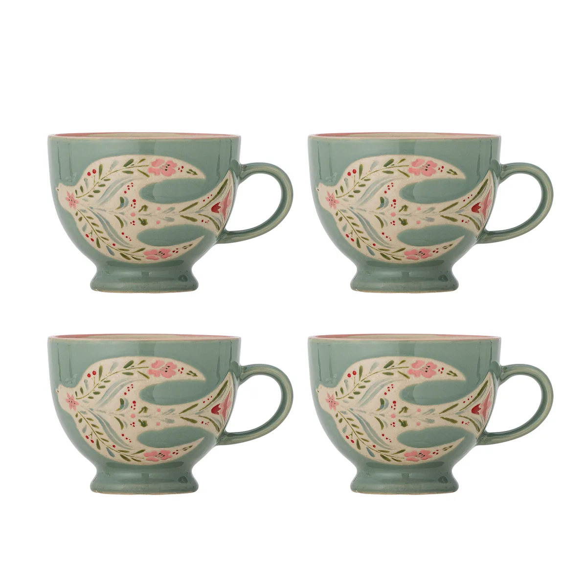 Mug D11xH9 cm en grès vert Rosalynde de Bloomingville – photo produit