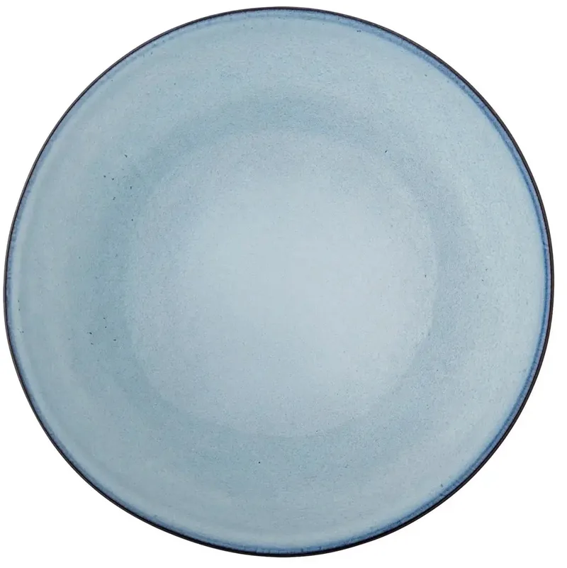 Schaal aardewerk blauw Sandrine 26cm by Bloomingville – product photo