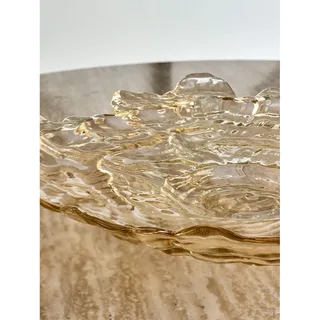 Schaal glas beige asimi 38cm by Bloomingville – product photo 2 of 5
