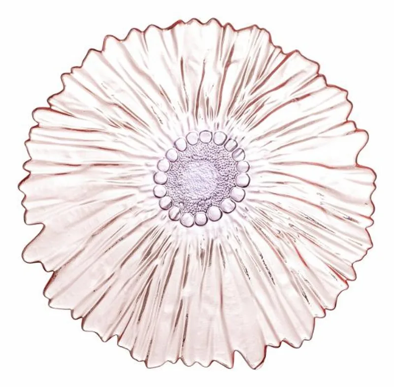 Schaal glas roze Mariko 31cm by Bloomingville – product photo