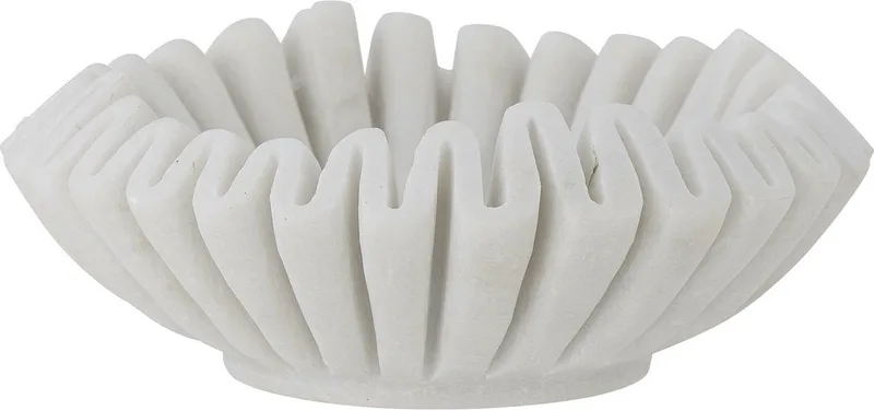 Schaal Harmonia marmer Ø17,5 x 6 cm de Bloomingville en Blanc – photo produit