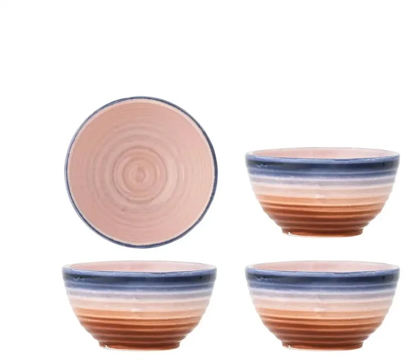 Schalen Tatum 9cm - 4 stuks de Bloomingville en Multicolore – photo produit