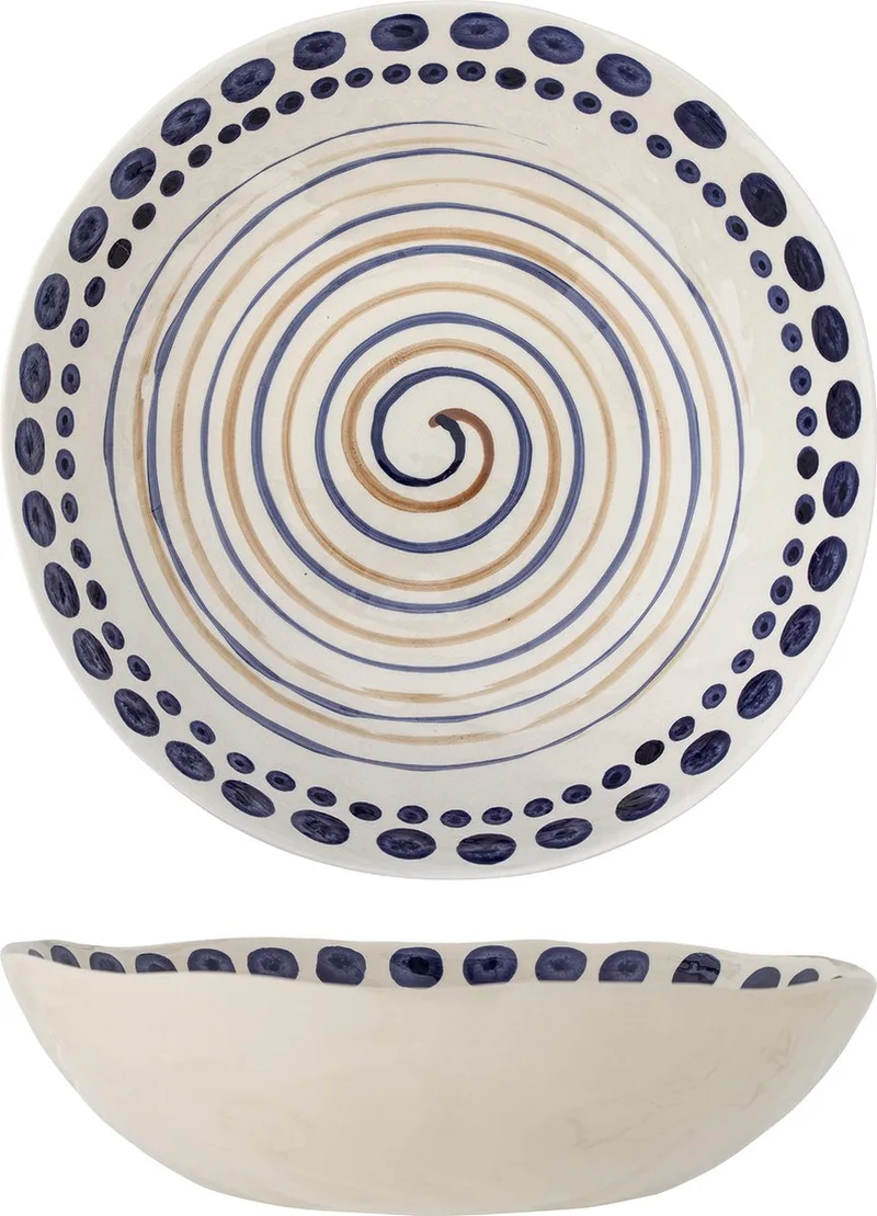 Shama Schaal - Aardewerk by Bloomingville in Orange – product photo