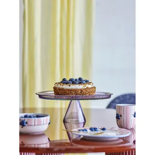 Tayo taartplateau van glas met stolp – Ø 32 cm van Bloomingville – productfoto 4 van 5