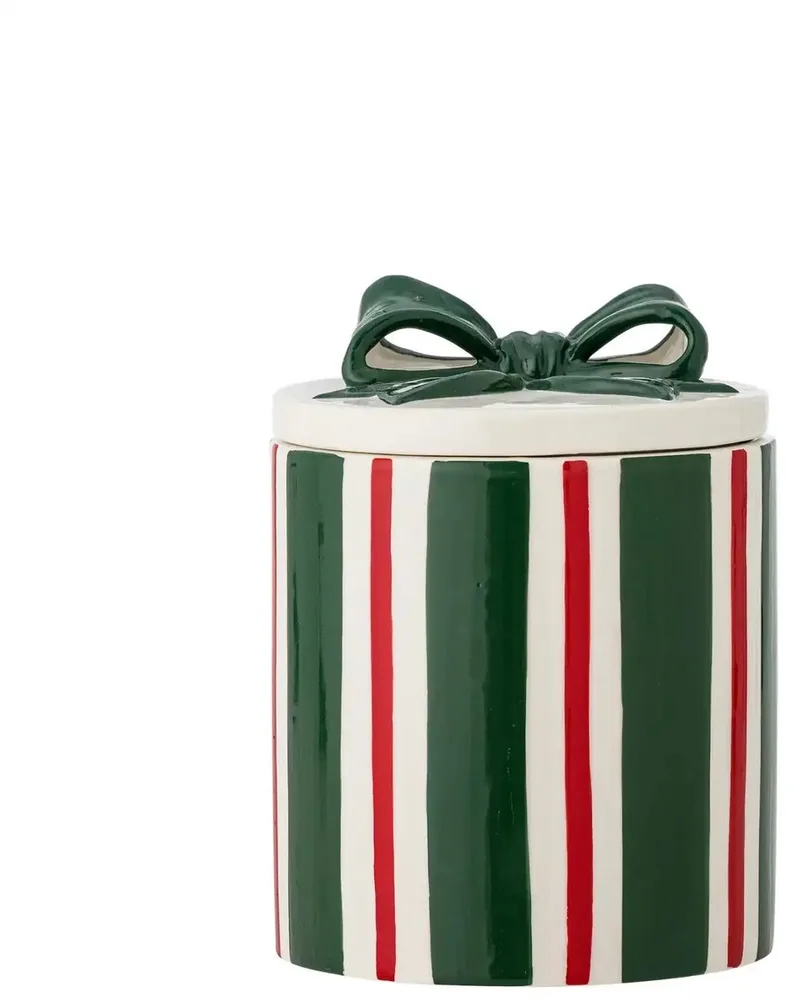 Voorraadpot aardewerk groen Marnia 16cm fra Bloomingville – produktbillede