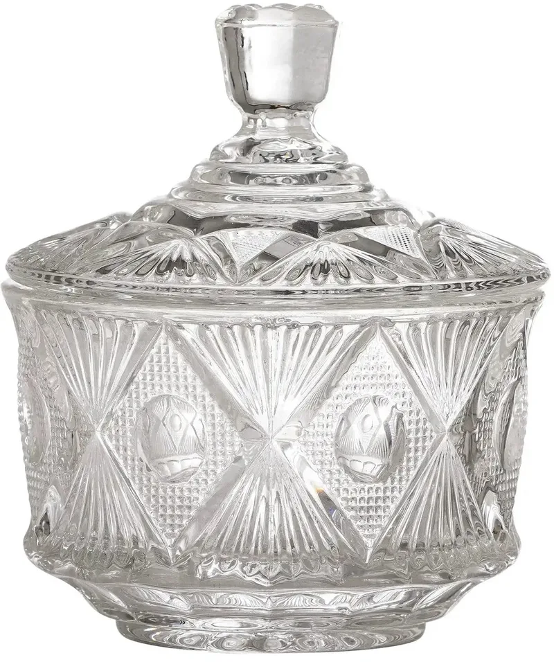 Voorraadpot glas transparant Ninya 11cm by Bloomingville – product photo
