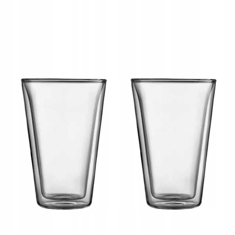 Canteen Dubbelwandige Glazen 2 stuks 0.4L van Bodum in Transparant – productfoto
