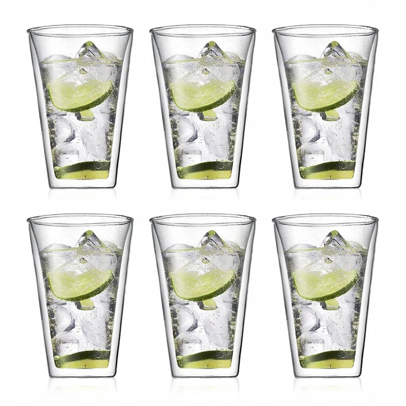 Canteen Dubbelwandige Glazen Set 0,4L - 6 Stuks by Bodum in Transparent – product photo