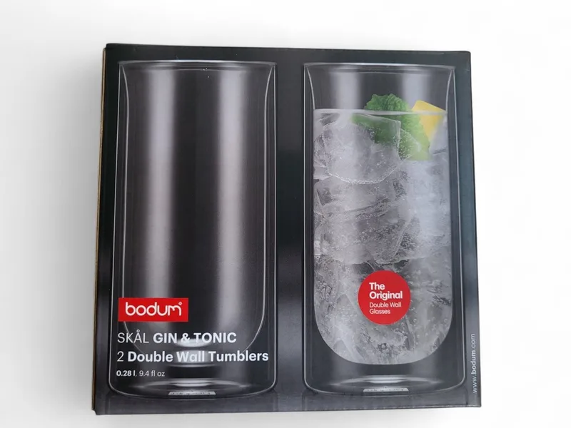 Gin Tonic Glas Bodum Skål Transparent 280 ml (Set van 2) van Bodum in Transparant – productfoto