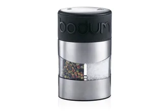 Salzmühle Bodum TWIN Salz- und Pfeffermühle Gewürzmühle 12 cm Schwarz från Bodum – produktbild 1 av 4