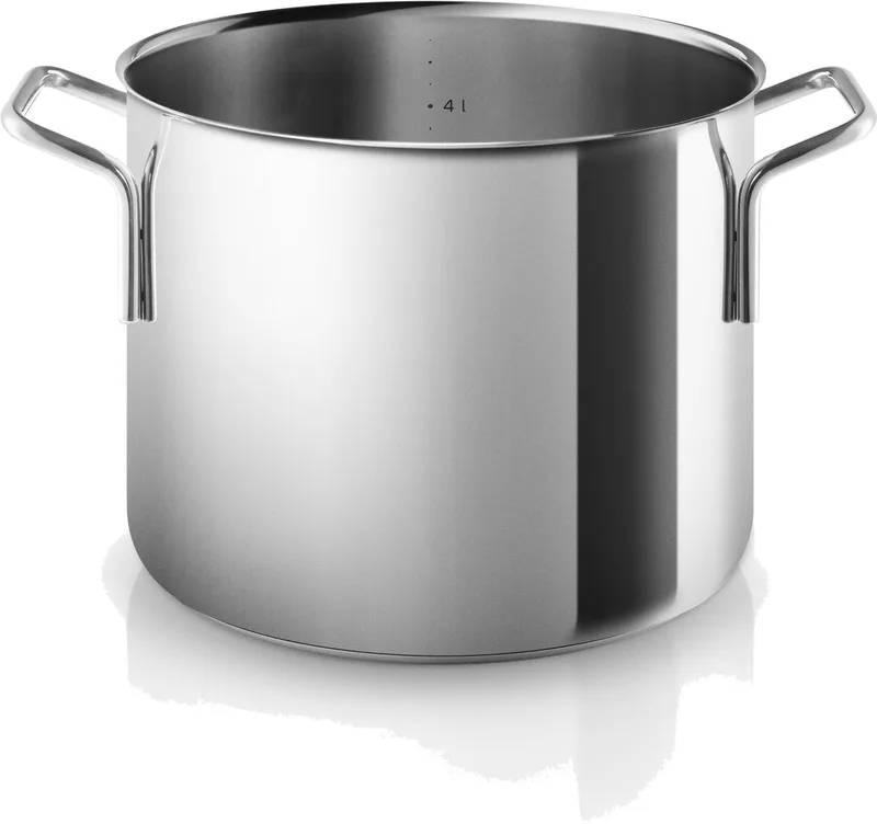 Eva Trio Roestvrijstalen steelpan, kookpot, geschikt voor inductie, aluminium, roestvrij staal, gepolijst staal, 4,8 L, 302448 från Eva Solo i Silver – produktbild