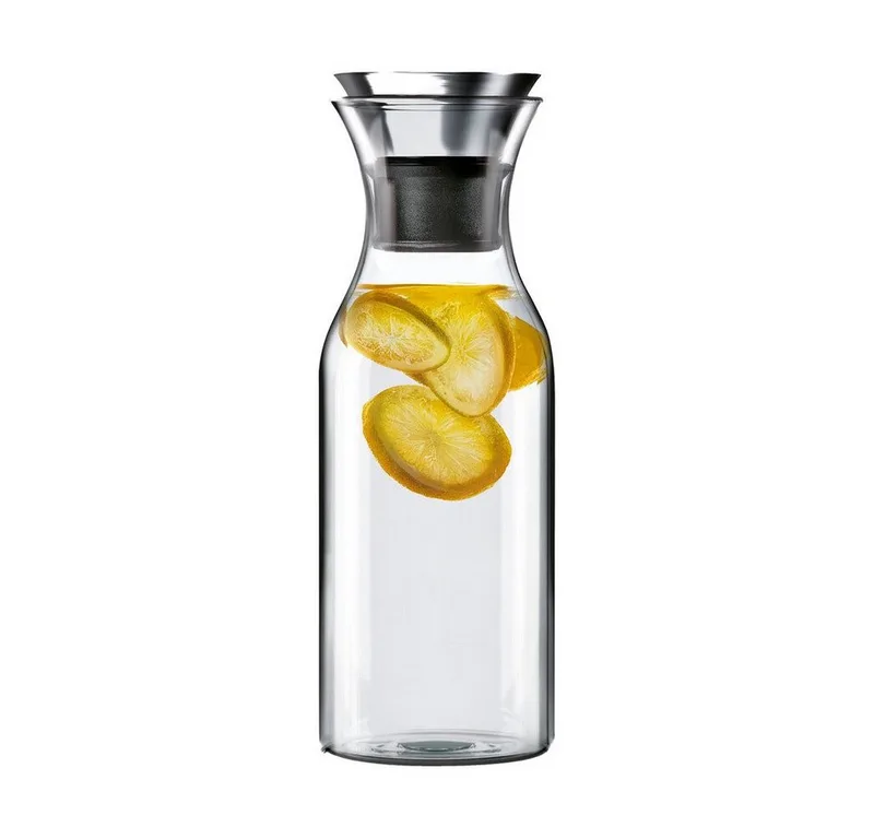 Fridge Karaf 1 liter - Borosilicaatglas van Eva Solo in Transparant – productfoto 2 van 5